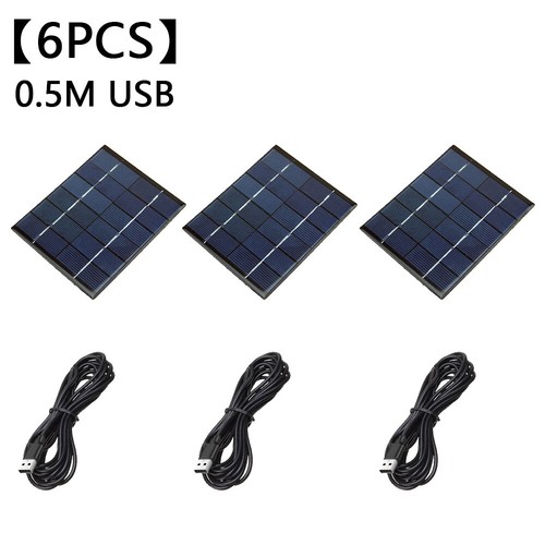 2W Charging 6V Solar Panel Mobile Phone Battery 330mA Home Mini Outdoor Control - Picture 20 of 27