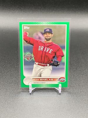 2022 Topps Pro Debut Alex Binelas PD-28 Green /99 | Boston Red Sox