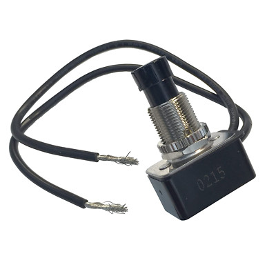 GSW-21 Electrical Motor Rated Push-Button Switch, SPST, Push On-Push OFF, 10 A/1