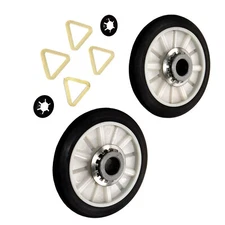 Dryer Drum Support Roller Kit for Whirlpool LGR LGT LGV LGW LHE LT LTE-TG Series