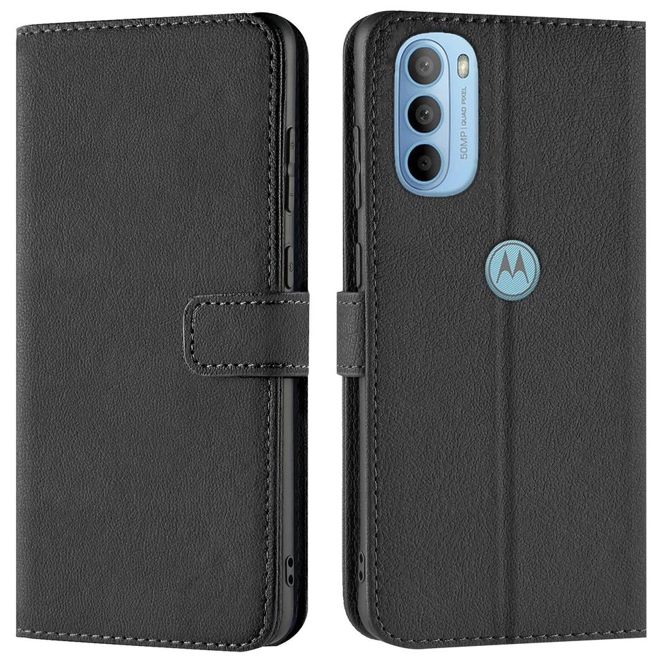 Schutz Hülle Für Motorola Moto G31 G41 Handy Klapp Schutz Tasche Book Flip Case - Bild 1 von 4