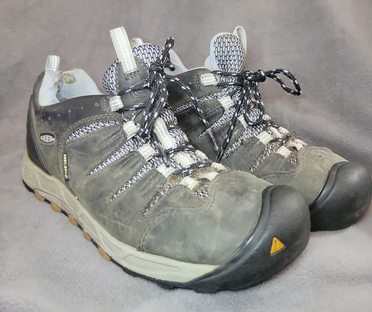 KEEN Scarpe da Escursionismo Donna Sneakers Grigio Impermeabile 1009532 Taglia 9