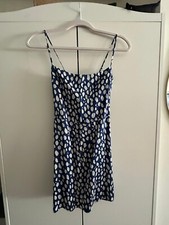 Reformation Kosta Silk Mini Dress Lolita