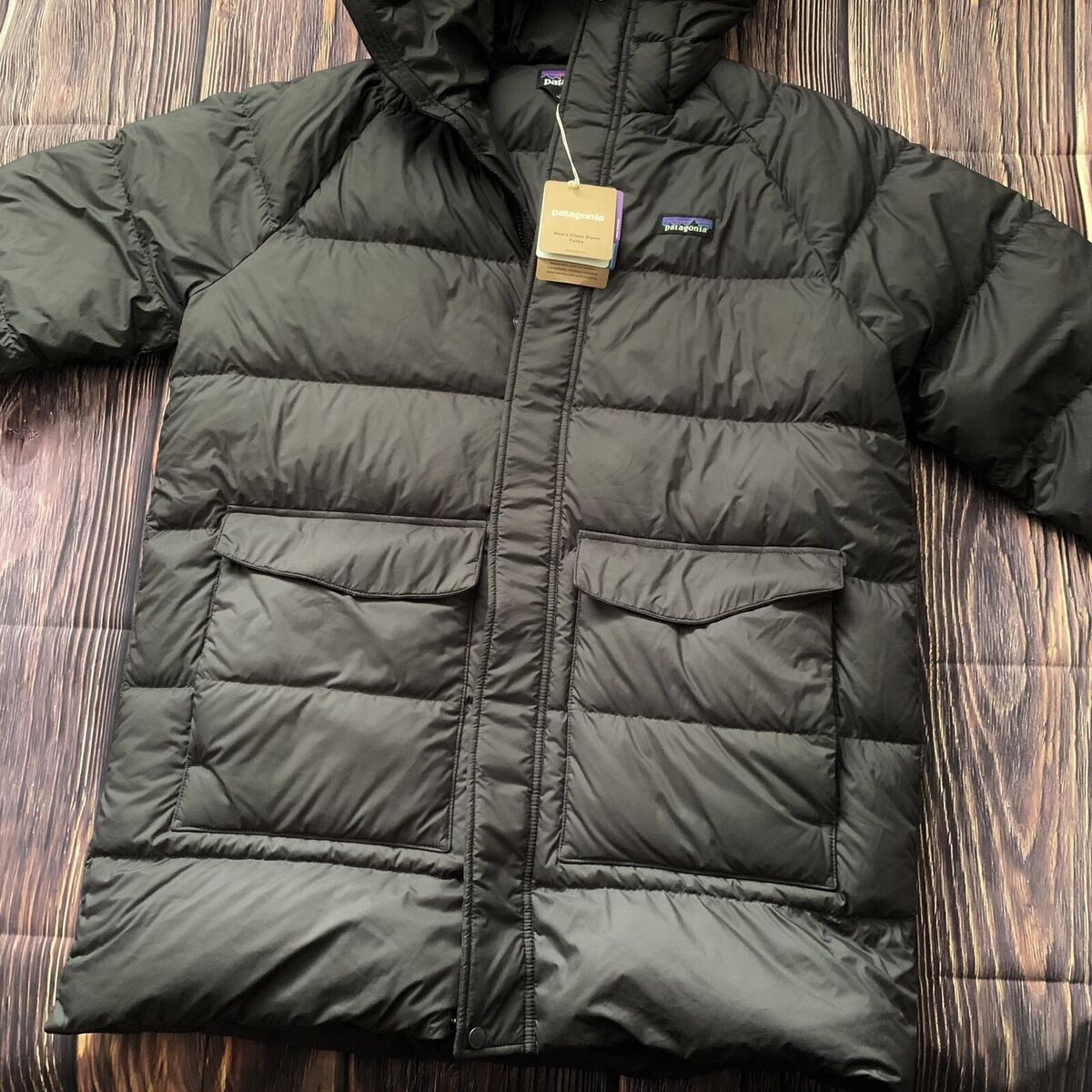 Patagonia Men's Silent Down Parka 20655 | Ink Black — Men's Patagonia Men's Silent Down Parka 20655 | Ink Black — Men's