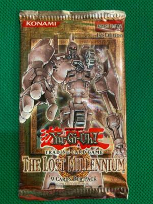 YuGiOh! The Lost Millennium 1st Edition Booster Pack Sealed - New - English | eBay YuGiOh! The Lost Millennium 1st Edition Booster Pack Sealed - New - English | eBay