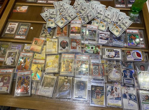 High End NFL Gold Mystery Chase Repack Autos, Slabs, SPs, Silver, Rookies, RC