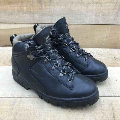 Nike ACG Womens Regrind Hiking Trail Boots Black 980305 Lace Up High Top 7.5 M | eBay