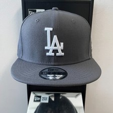 MLB - Los Angeles Dodgers 9FIFTY Adjustable Snap-Back New Era Cap - Dark Gray