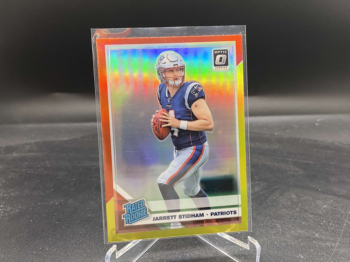 Jarrett Stidham 2019 Donruss Optic Red Yellow Prizm #157