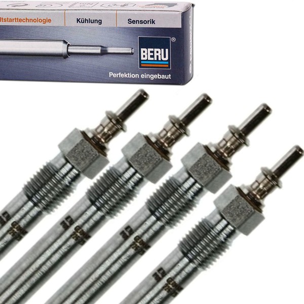 4X Beru GN948 GlüHkerzensatz FüR Mercedes C W202 S202 E W210 S210 S124 G W463 S-image