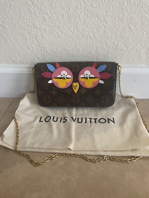 louis vuitton owl coin purse