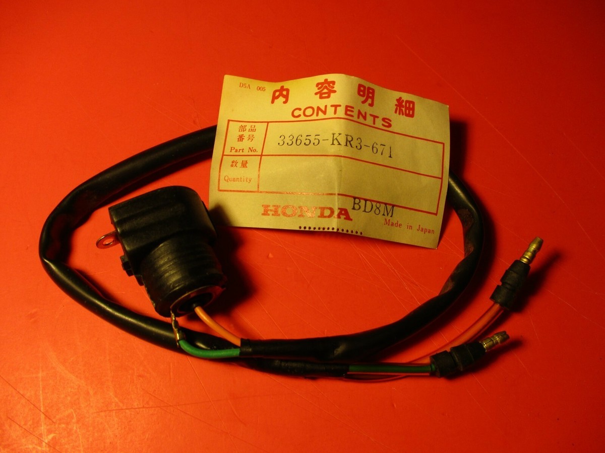 にの Honda “NOS” Front & Rear Turn Signal Wire OEM: 33655-KR3-671