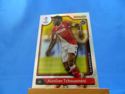 Aurelien Tchouameni Topps Merlin UEFA Europa League 2022 Refractor