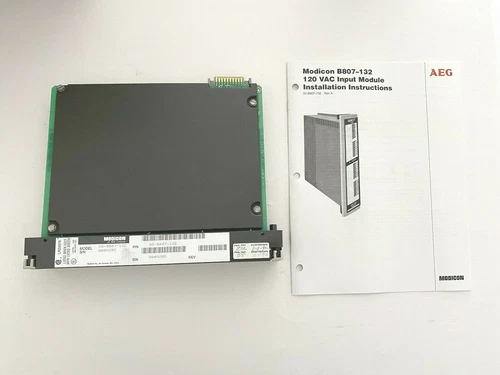 MODICON AS-B807-132 120V Input Module NEW Old Stock