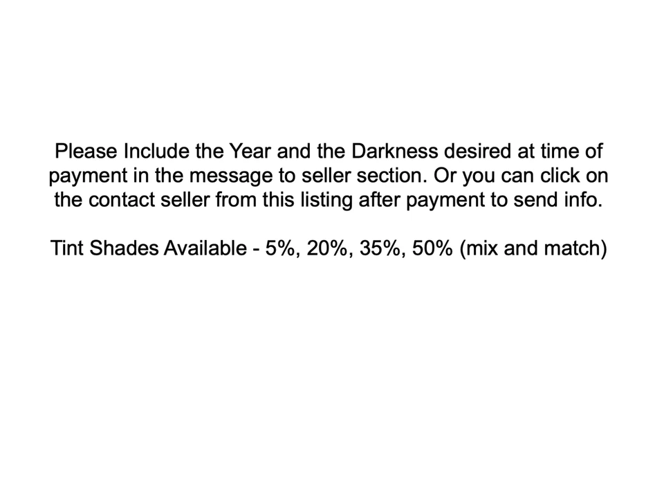 GMC Acadia Precut Complete Window Tint Nano Carbon - Image 4 of 4