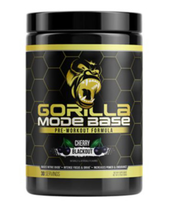 Gorilla Modus Basis Pre-workout Formel - Kirsche Blackout ( 0.79 Lbs / 30