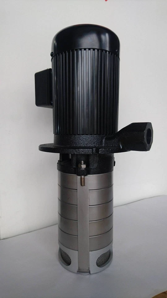 1HP CNC Machine Coolant Pump 208/220/240/415/440/480V,  226mm 9" stem, BSPT 3/4" - Image 2 of 4