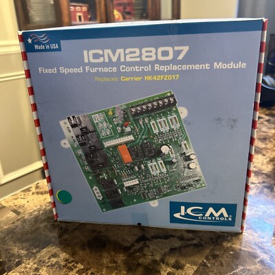 ***NEW*** ICM2807 Fixed Speed Furnace Control Replacement Module Hvac