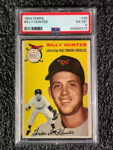 1954 Billy Hunter [Gray Back] #48