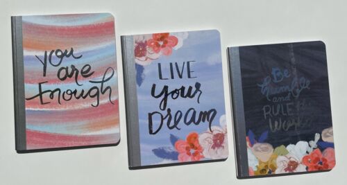 Studio C Silver Lining College Ruled Composition Notebooks 100 Sheets 6-Pack - Picture 3 of 6
