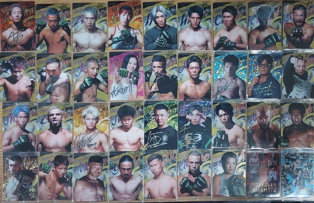 BANDAI - RIZIN RIZIN Wafer 24 Cards Complete set All 36 types BANDAI Japan