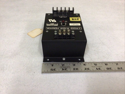 NEW, TIME MARK CORP. C263 3-PHASE POWER MONITOR 340-480VAC ADJUSTABLE, FREE SHIP - Picture 6 of 8