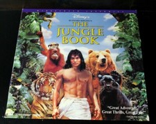Disney Jungle Book Laserdisc LD Video Disc Live Action Widescreen Rudy Kiplings