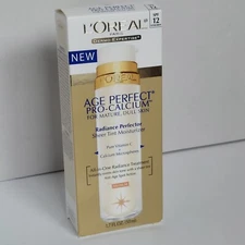 L'Oreal Age-Perfect Pro-Calcium Radiance Perfector Sheer Tint MEDIUM 1.7oz