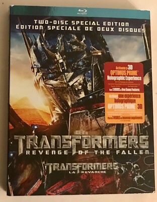 Transformers: Revenge of the Fallen Blu-ray 2009 2-Disc Special Edition Sci-Fi