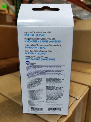 Genuine Samsung DA29-00003G DA2900003G Aqua-Pure Plus Refrigerator Water Filter - Picture 7 of 8