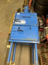 waste compactor baler Miltek 102 HD  Cardboard and Plastic baler
