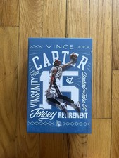 2025 Vince Carter Brooklyn Nets NBA Jersey Retirement Night Bobblehead 1/25