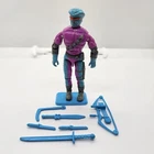Vintage 1993 Hasbro GI Joe ARAH Cobra Night Creeper (V2) Figure Ninja Force