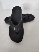 Reef Men's Cushion Phantom 2.0 Flip Flops Size 9 Black Sandals