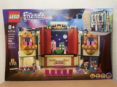 LEGO FRIENDS 41714 Andreas Theater School Freya Ollie Prof. Adrian minidolls NEW