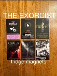 Exorcist FRIDGE MAGNETS horror series classic movie posters