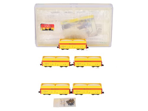 Trix 15240 N Scale ferrocarril y puerto GmBH tolva de autodescarga [5] LN/caja | Condition: Used