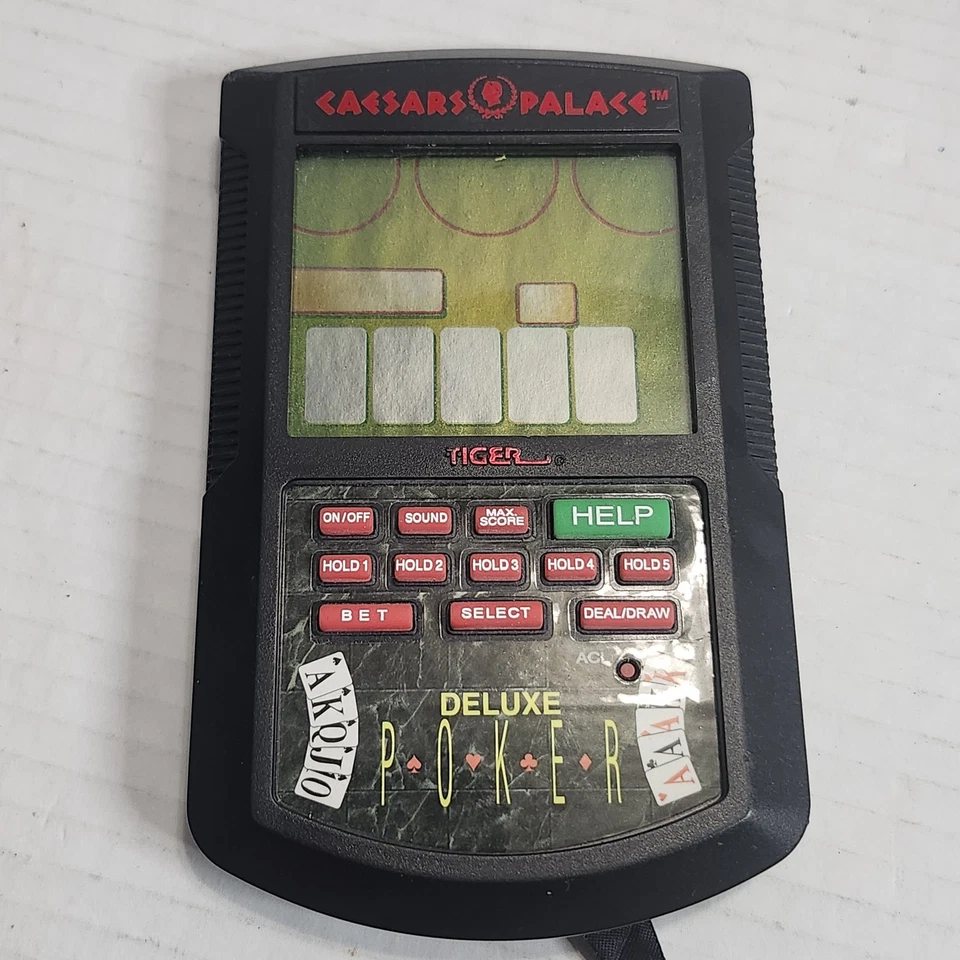 Lote De 4 Juegos Electrónicos Portátil De Colección Hangman Solitaire ETC Probados Y Funciona! Foto 4 de 4