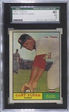 1961 Topps Curt Flood #438 SGC 40 00uu