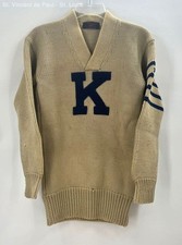 University Of Kentucky Varsity Letterman Sweater O'Shea Antique Vintage Small
