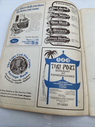 Vtg Cape Cod & Islands Atlas & Guide Book National Shore Map 1979 Vol III Miller - Picture 7 of 17
