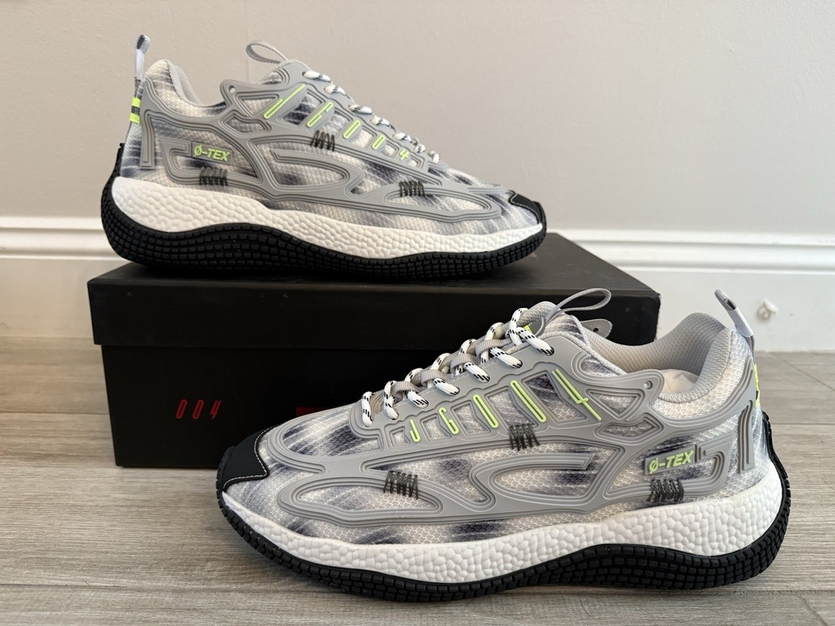 Men\'s JG John Geiger 004 Grey Glow GITD Grey Black Glow in the Dark Size 12 NEW Men main image 4
