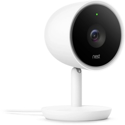 Google Nest Cam IQ Indoor NC3100EX 1080p WLAN Überwachungskamera Weiß