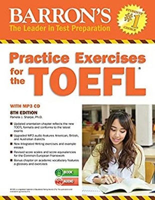 Practice Exercises for the TOEFL with MP3 CD Paperback Pamela J.