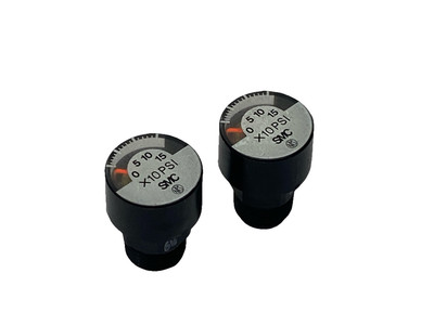 #ad SMC G15 10 01 Pneumatic Pressure Gauge LOT OF 2 $14.24