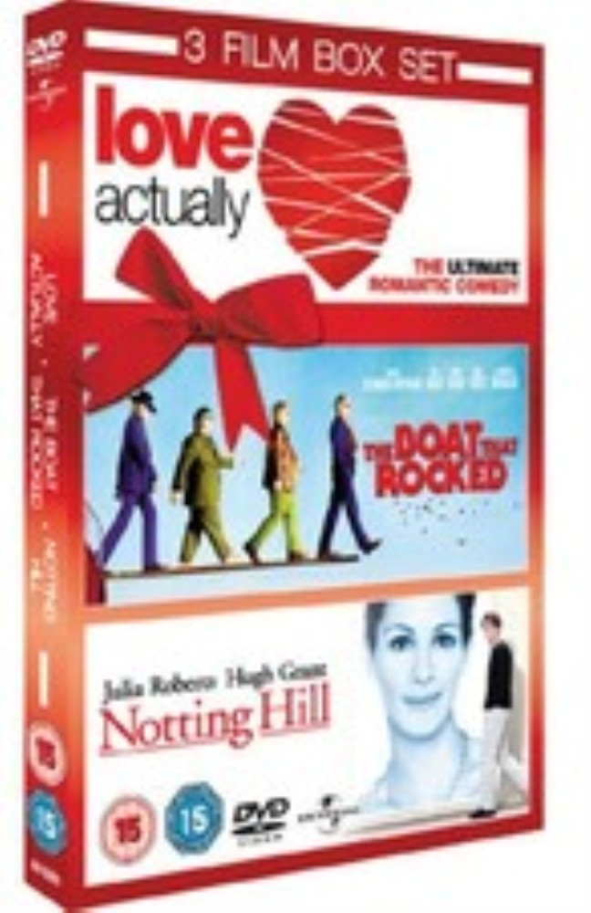 Boat That Rocked/Love Actually/Notting Hill DVD (2010) FREE SHIPPING