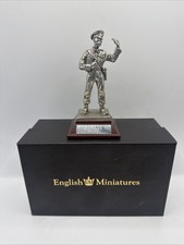 English Miniatures ‘Military Police’ Pewter Fine Art Sculpture