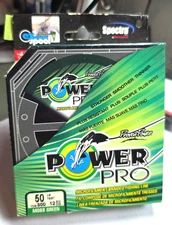 Power Pro Spectra BRAIDED  Fishing Line - 50 lb 300 yd Moss Green