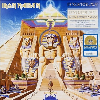 Iron Maiden - Powerslave (40th Anniversary Edition (Walmart) Zoetrope LP Vinyl
