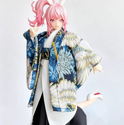 1/12 Aileen Kimono Outfit for Snail Shell Figure Action Figure (No Figure)